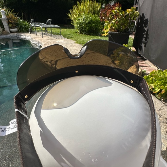 Vintage FENDI FS341L Wrap Tassel Fringe adjustable sunglasses Y2K - Picture 9 of 12